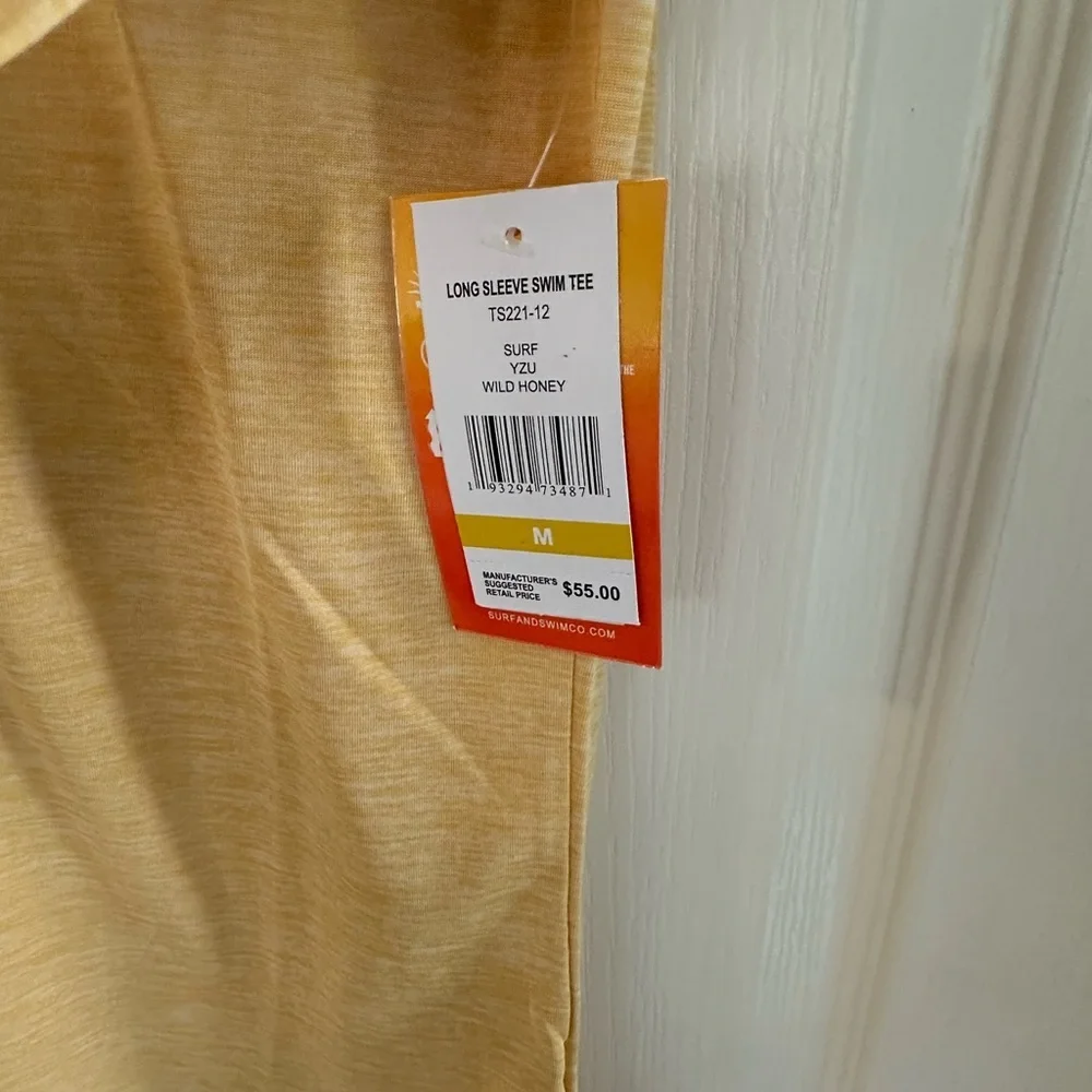 Surf & Co SPF 50+ Long Sleeve Swim Shirt - Size Medium - NWT